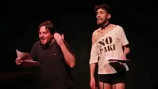 Mhoris Emma y Diego Arbit haciendo la apertura de Le S&eacute;ptime Slam Capital 2019