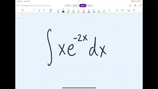 Integral of xe^(-2x)dx