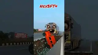 Futuristic Diecast Car Smash 💥 BeamNG.drive Shorts #vfx #beamngphysics #viralvideo #shortsfeed