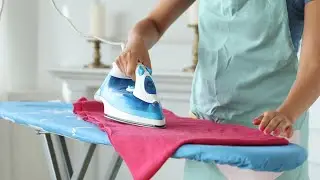 Cara menyetrika baju kantor/ hem agar licin