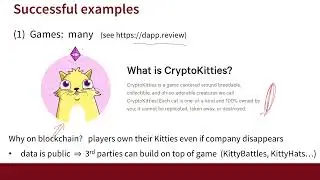 Successful Examples Decentralized Apps | Blockchain and Cryptocurrency Course | 2019