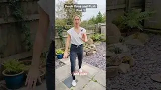 Brush Knee & Push: Tai Chi Tutorial for Beginners #taichi #qigong #brushkneeandpush