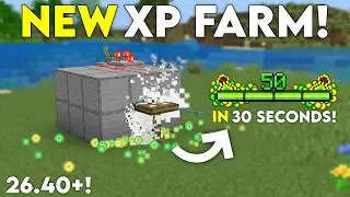 NEW BEST EVER XP FARM in Minecraft Bedrock! (26.1+)