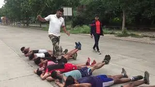 morning workout video !! 1600 Miter best workout new video ( Ex army men sunjay sir)