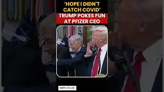 &lsquo;Hope I Didn't Catch Covid&rsquo;: Trump Pokes Fun At Pfizer CEO