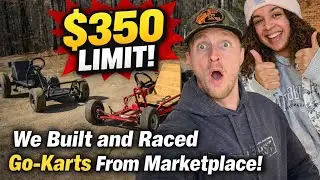 We Built and Raced Go-Karts Using Only $350 (Marketplace Challenge)