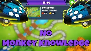 Elite Vortex Tutorial || No Monkey Knowledge + Live Commentary || Park Path BTD6