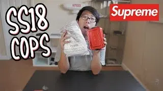 SUPREME SS18 FINAL COP AND UNBOXING
