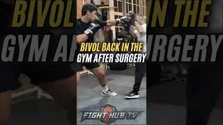 Dmitry Bivol FIRST LOOK back in the gym after back surgery!