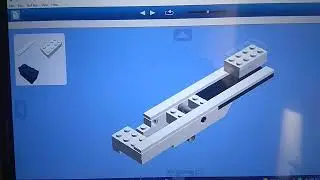 Lego Glock Tutorial 2. The Trigger, Slide lock, and Barrel #lego #asmr #gun #sad #sigma #shorts
