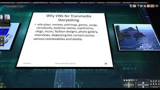 Educative Events in Second Life: VWBPE21. Transmedia Storytelling for Teaching Foreign Languages