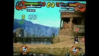 NUN4 TS Temari vs. Orochimaru