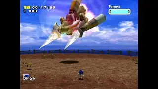 Vs. Egg Hornet (Sonic) &mdash; Sonic Adventure (DC) &mdash;  GameClips Library