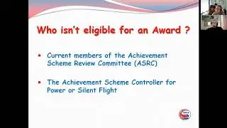 BMFA Achievement Scheme Awards Presentation