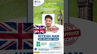 Hitesh Ram's | Visa Success | University of Roehampton, London