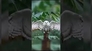 Owl and Baby: Rainbow Moments#viralvideo #youtubeshorts #subscribe #trending #animalmemes