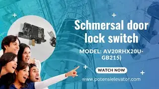 Schmersal Door Lock Switch AV20RHX20U-GB215 &ndash; Safe & Reliable | POTENSI
