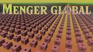 Menger sponge global parameter transformation 