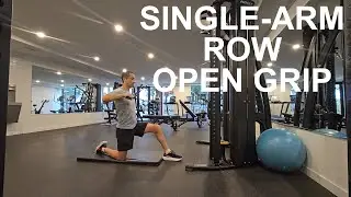 Single-Arm Cable Row (Open Grip): Best Back Exercise for Stability