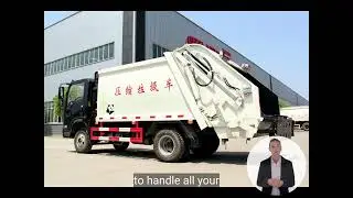 Shacman  4X2 5cbm 6cbm 8cbm Waste Refuse Collection Garbage Compactor truck