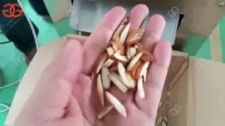 Almond Strip Cutting Machine|Almond And Other Nut Bar Slivering Cutting Machine