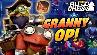CLUTCH Cannon Granny 2-Star in Championship Qualifers! | Auto Chess Mobile | Zath Auto Chess 201