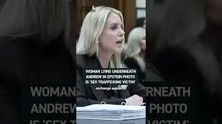 US congressman claims woman pictured beneath Prince Andrew in Epstein mansion is trafficking victim