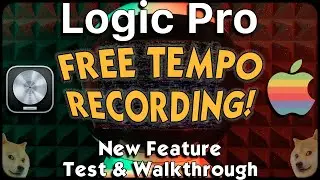 Free Tempo Recording. How Well Does It Work? Logic Pro 10.7.5 Music Production & Creation w/ Guitar
