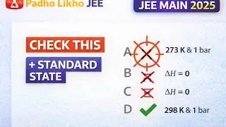 Correct Statement in Thermochemistry 🔥 | Standard State | JEE Main 2025
