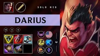 Darius Mid vs Taliyah - NA Master Patch 25.22