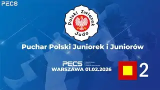 TATAMI 2 - Puchar Polski Juniorek i Juniorów 01.02.2026 Warszawa