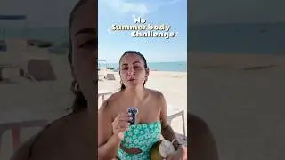No Summer body challenge ! #shorts