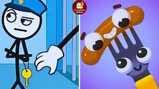 Fork N Sausage Vs Thief Puzzle Gameplay | Mobile Puzzle Challenge | Droid Play Arena #313