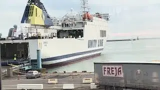 Port of Trelleborg #4k #port #trucking #ferryspotting