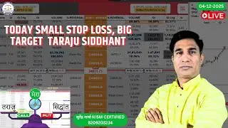 Today Small Stop Loss, Big Target | Taraju Siddhant | Intraday Data Analysis
