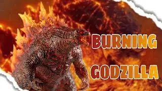 Escultura Burning Godzilla / Hiya Toys / Review en espa&ntilde;ol