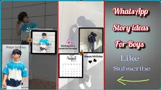 WhatsApp esthetic story idea🌸 Whatsap story ideas for boys🌿#whatsappstatus #editing 