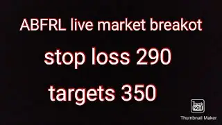 abfrl live market breakout