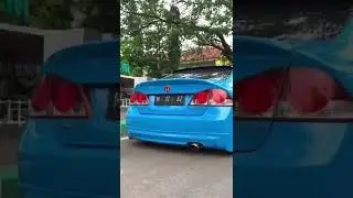#civic #fd #honda #streetracing #blue #car #stance #static #bagged #otomotifindonesia #shorts #4k #x