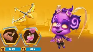 Solo Caly Maxed Level 20 | Zooba Gameplay