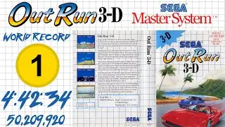 OutRun 3-D [SMS] WR 🥇 2D Any% Speedrun [4'42