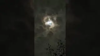 Moon #moon #luna #fullmoon #nightsky #night #nighttime #nightvideo #clouds #outdoors #nature #wonder