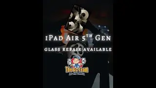 iPad Air 5th Gen Glass Repair Service Available