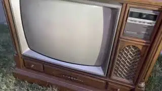Old Magnavox Tv found On The side of the Road