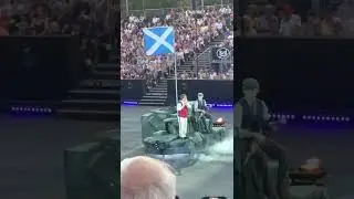 Basel Tattoo 2022,  Conal McDonagh  an der irischen Ellenbogenpfeiffe