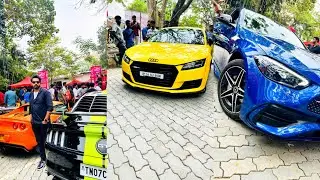 Auto Show at Lulu Mall Trivandrum part 2 #autoshow  #fordmustang   #bmwi4   #auditt   #jeepwrangler