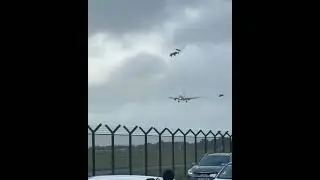 Storm Amy, Plane Landing #trending #foryou #fyp #fypシ FYI #youtube #youtubeshorts #youtuber