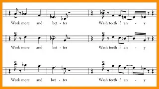 Timo Andres &mdash; &ldquo;New Years Rulin&rsquo;s&rdquo; &mdash; score follow