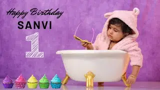 Sanvika's Cake Smash | Pre Birthday Shoot | Jr Fantasy land