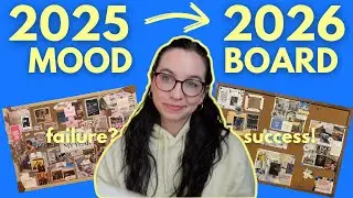 Reflecting on My 2025 Mood Board & Stepping Into My 2026 Vision ✨